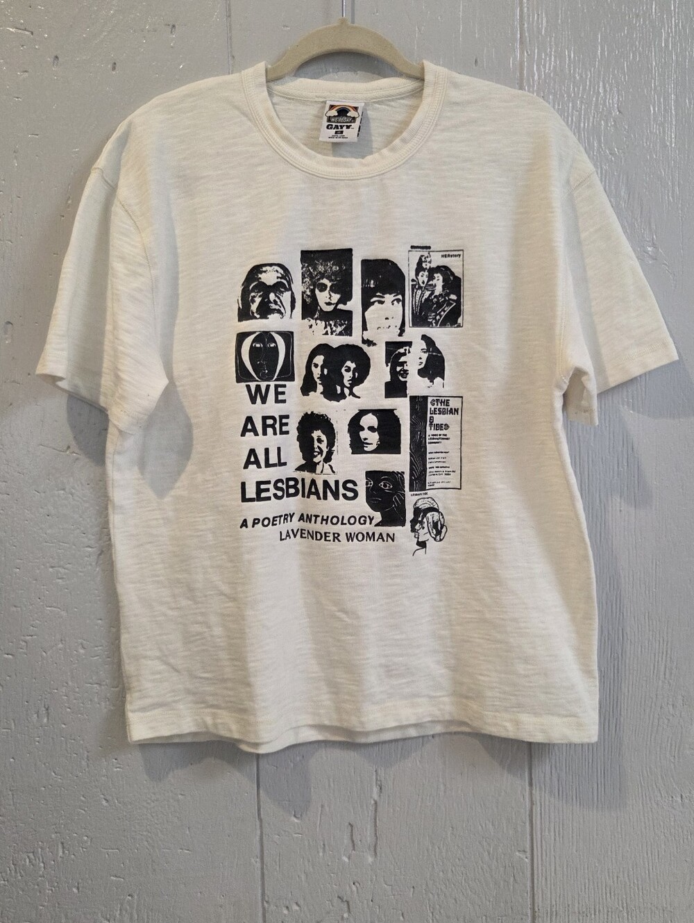 'We Are All Lesbians' Short Sleeve Tee - White